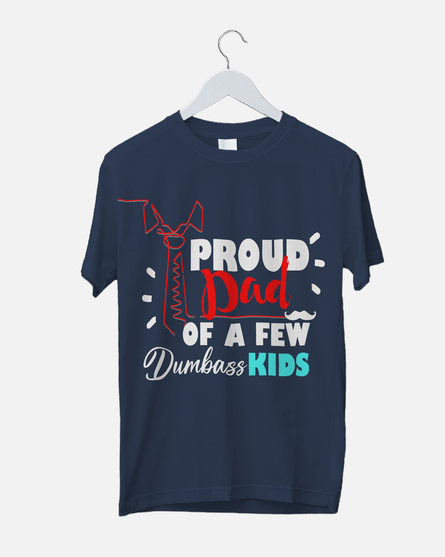 Dad's Dumbass Crew T Shirt