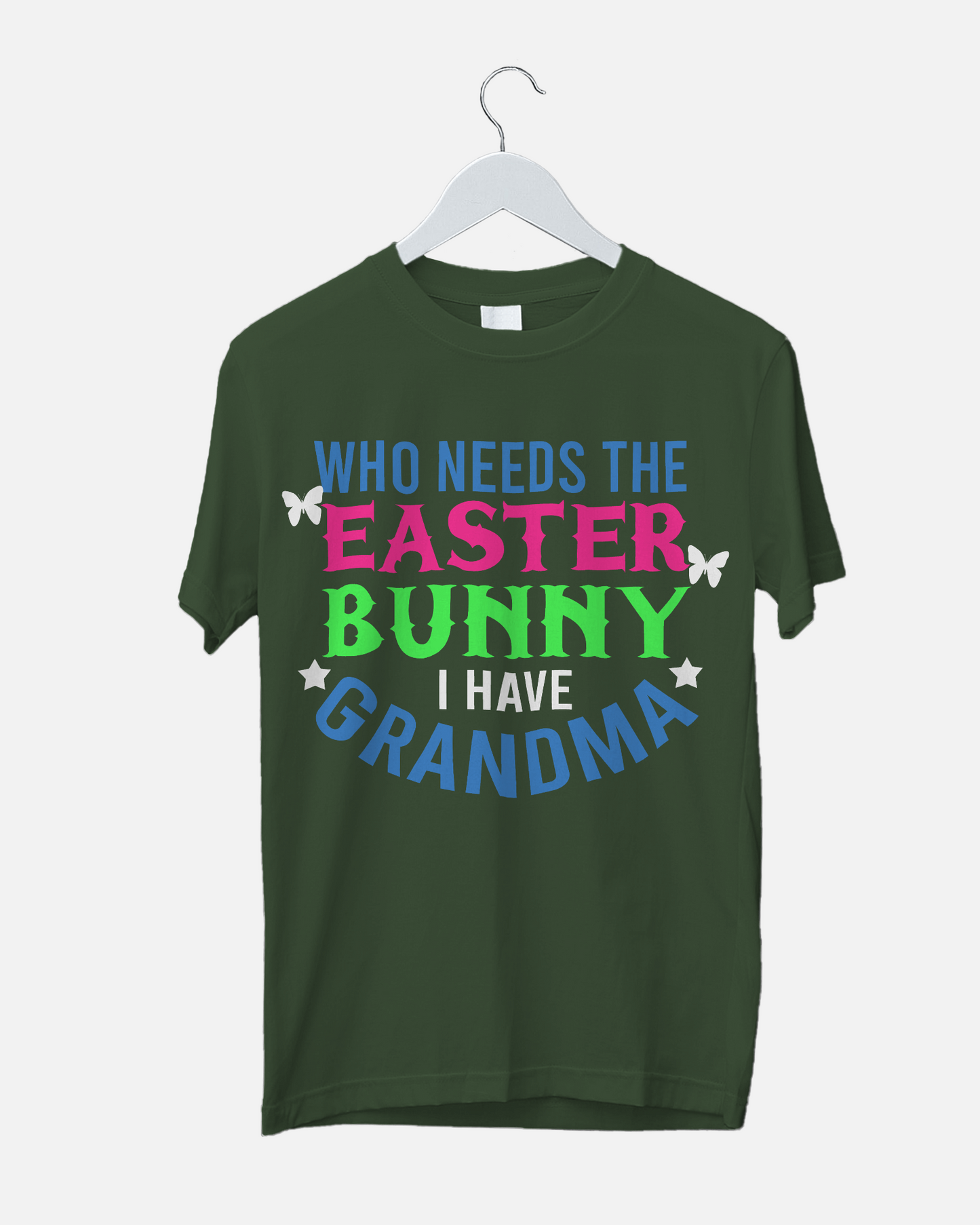 Grandma's Bunny Crew T-Shirt